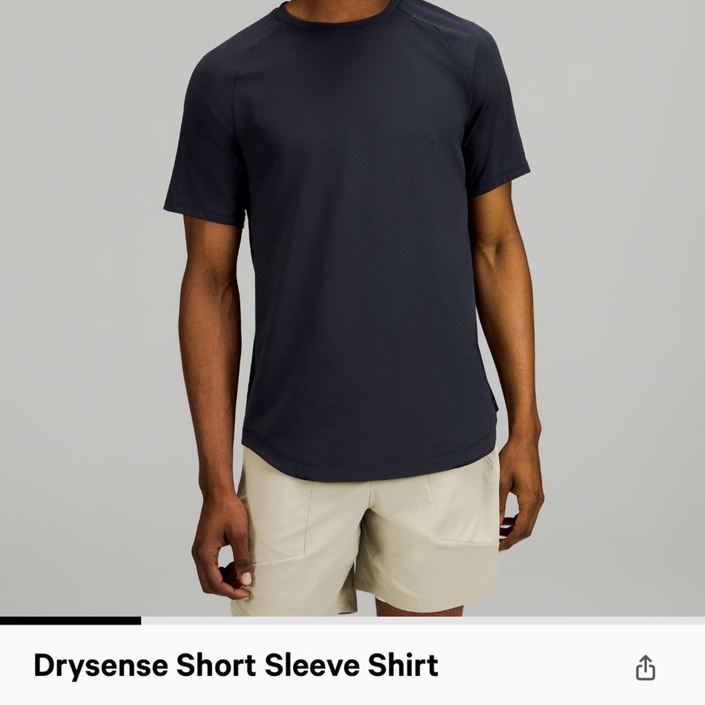 Lululemon Men’s Drysense Short Sleeve Shirt